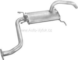 Tlumič koncový Mazda 323 80-85 1.1/1.3/1.5