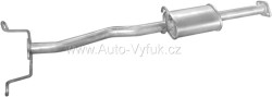 Tlumič střední Mazda 626 2.0 8V SDN/HB 85 -09/87