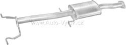 Tlumič střední Mazda 626 2.0i 8V 09/87-89 kat
