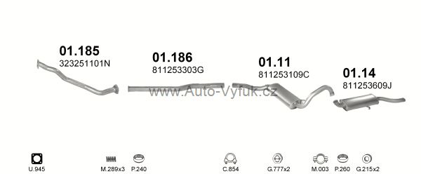 AUDI 80/90 1.6 D SEDAN 2/1982-9/1986 1588ccm 51kW
