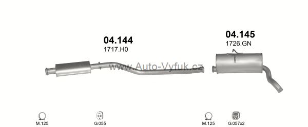 CITROEN BERLINGO 2.0 D VAN 0/1999-10/2002 1997ccm 66kW kat.