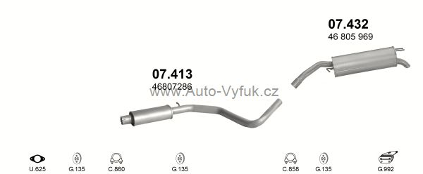 FIAT STILO 1.9 D HATCHBACK 11/2003-0/0 1910ccm 59-85kW kat.