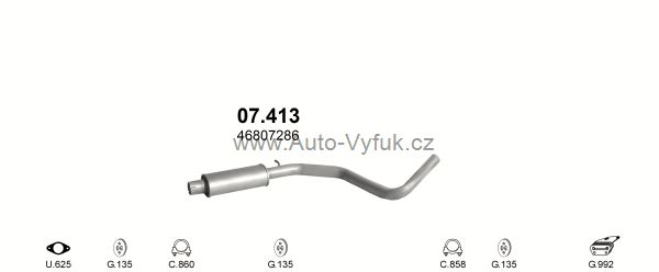 FIAT STILO 1.9 D KOMBI 11/2003-0/0 1910ccm 59-85kW kat.