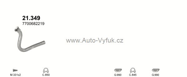 RENAULT EXPRESS 1.6 D VAN 9/1985-12/1986 1595ccm 40kW
