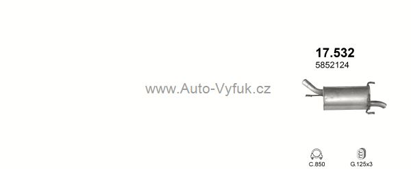OPEL CORSA C 1.7 D HATCHBACK 9/2000-9/2003 1686ccm 48kW kat.