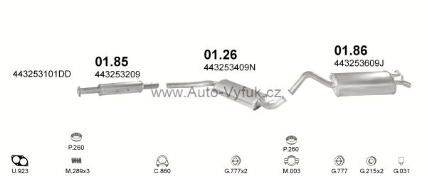 AUDI 200 2.2 SEDAN, KOMBI 8/1984-7/1985 2226ccm 101kW