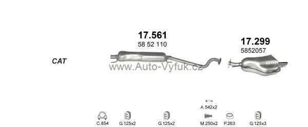 OPEL ASTRA G 2.0 D HATCHBACK 8/1999-9/2004 1995ccm 74kW kat.