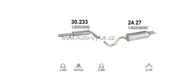 VOLKSWAGEN GOLF IV 1.6 KOMBI 5/1999-4/2002 1595ccm 77kW kat.