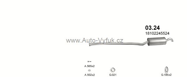 BMW 3 E36 1.7 TD SEDAN, KOMBI 1/1995-2/1998 1665ccm 66kW kat.