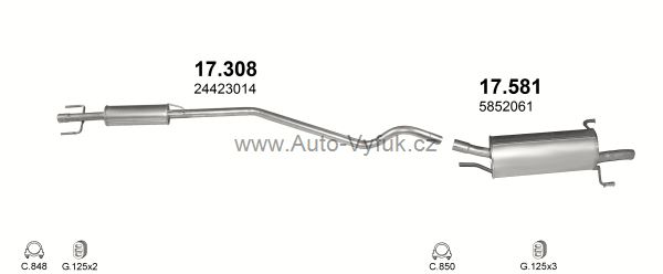 OPEL ASTRA G 1.2 HATCHBACK 4/1998-9/2000 1199ccm 48kW kat.