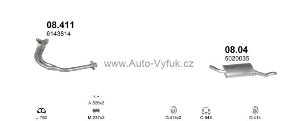 FORD ORION 1.3 SEDAN 3/1986-9/1986 1297ccm 51kW