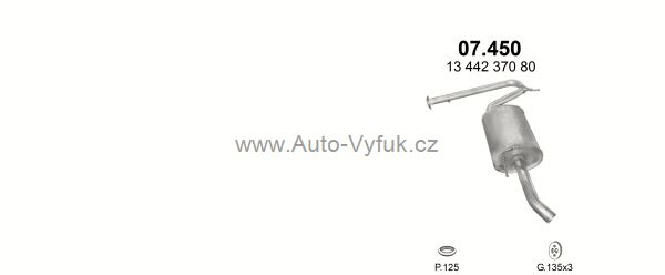 CITROEN JUMPER 2.0 D BUS 0/1999-1/2002 1997ccm 66kW kat.