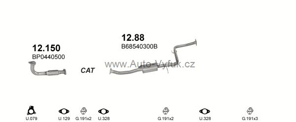 MAZDA 323 1.8 HATCHBACK 6/1989-5/1994 1840ccm 96kW kat.