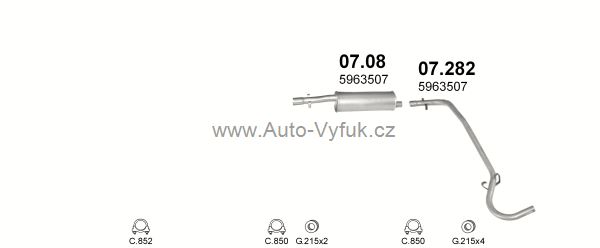 CITROEN C25 1.9 D BUS 12/1991-0/1994 1905ccm 48kW