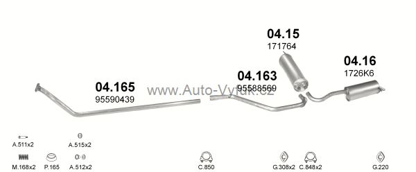 CITROEN BX 1.8 D LIFTBACK 7/1985-0/1994 1769ccm 44kW
