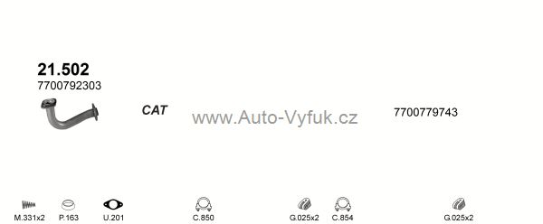 RENAULT R5 SUPER 1.7 HATCHBACK 6/1987-0/1990 1721ccm 54kW kat.