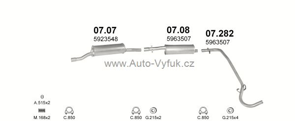 CITROEN C25 1.9 D BUS 0/1988-11/1991 1905ccm 48kW