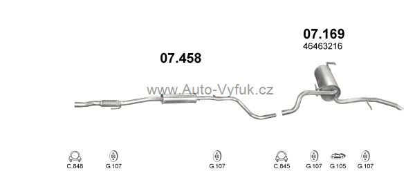 FIAT ALBEA 1.2 SEDAN 0/2002-0/2006 1242ccm 59kW kat.