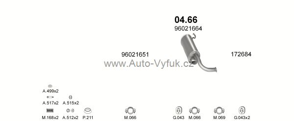 CITROEN XM 2.1 D KOMBI 5/1989-3/1996 2138ccm 60kW