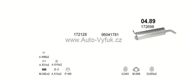 CITROEN ZX 1.9 D KOMBI 3/1994-0/1998 1905ccm 48kW
