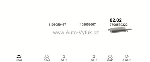 DACIA 1210 1.2 LIFTBACK , KOMBI 4/1982-0/0 ccm kW