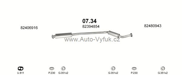FIAT CROMA 2.0 LIFTBACK 1/1991-0/1992 1995ccm 72-86kW