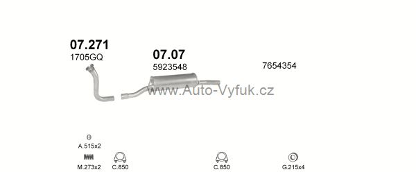 FIAT DUCATO 2.0 BUS 10/1980-12/1992 1971ccm 50kW