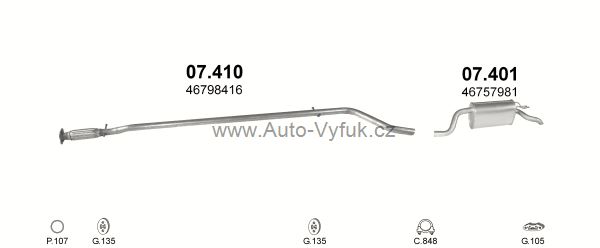 FIAT PUNTO II 1.2 HATCHBACK 9/1999-0/0 1242ccm 44kW kat.