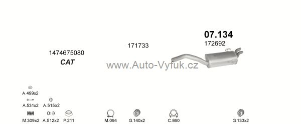 FIAT ULYSSE 2.0 VAN 0/1994-0/2002 1998ccm 108kW kat.