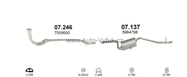 FIAT UNO 1.0 HATCHBACK 0/1985-12/1992 999ccm 33kW