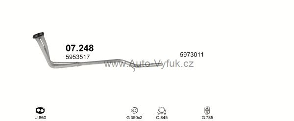 FIAT UNO 1.1 HATCHBACK 3/1983-5/1985 1116ccm 40kW