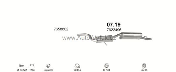 FIAT UNO 1.4 D HATCHBACK 9/1989-0/1994 1367ccm 52kW