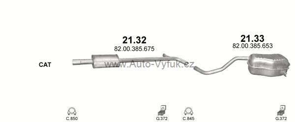 RENAULT GRAND MODUS 1.4 0/2006-0/2008 1390ccm 74kW kat.