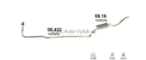 FORD FIESTA 1.0 HATCHBACK 5/1976-8/1983 957ccm 33kW