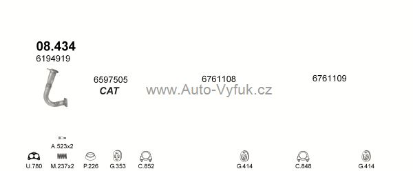 FORD FIESTA 1.3 HATCHBACK 5/1991-12/1992 1299ccm 44kW kat.