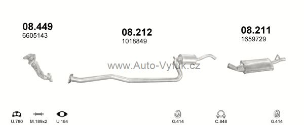FORD FIESTA 1.8 D HATCHBACK 1/1991-10/1995 1753ccm 44kW kat.