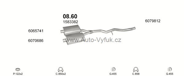 FORD GRANADA 2.8 KOMBI 8/1977-8/1981 2792ccm 117kW