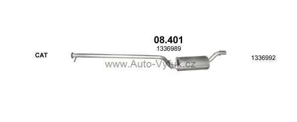 FORD FOCUS 1.8 D SEDAN 12/1999-9/2004 1753ccm 55-66kW kat.