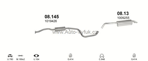 FORD ORION 1.8 D SEDAN 1/1992-10/1992 1753ccm 44kW kat.