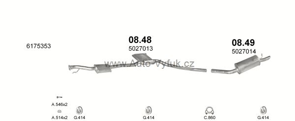 FORD SCORPIO 2.5 D HATCHBACK, SEDAN 1/1988-9/1994 2499ccm 68kW