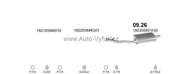 HONDA ACCORD 2.0 SEDAN 0/1990-0/1992 1977ccm 82kW