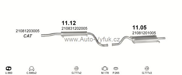 LADA SAMARA 1.3 HATCHBACK 11/1992-0/1995 1288ccm 48kW kat.