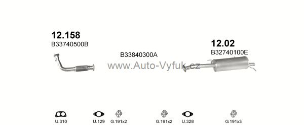 MAZDA 323 1.3 HATCHBACK 6/1989-0/1992 1324ccm 55kW