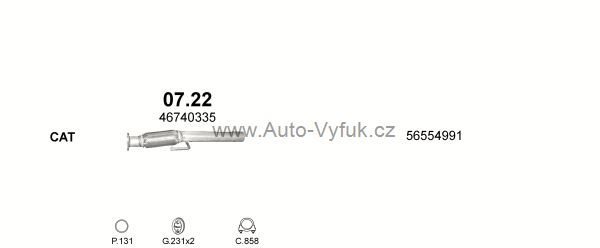 FIAT BRAVA/BRAVO 1.6 HATCHBACK 4/1998-1/2001 1596ccm 76kW kat.