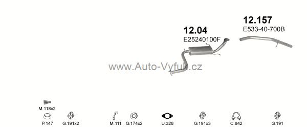 MAZDA 323 1.7 D SEDAN 0/1986-6/1989 1720ccm 42kW