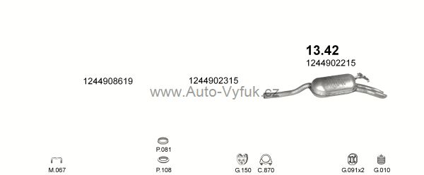 MERCEDES E320 - W124 3.2 SEDAN 10/1992-5/1995 3199ccm 162kW
