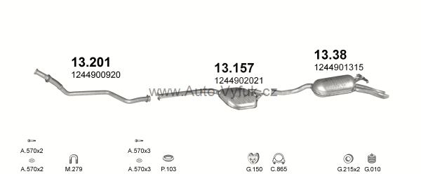 MERCEDES 250 - W124 2.5 TD SEDAN 0/1989-7/1993 2497ccm 93kW