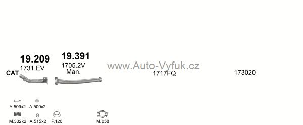 PEUGEOT 206 1.6 HATCHBACK 11/2005-0/2007 1587ccm 81kW kat.