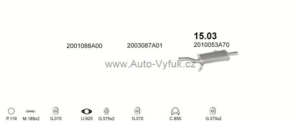 NISSAN SUNNY 1.6 HATCHBACK 0/1989-4/1991 1597ccm 69kW