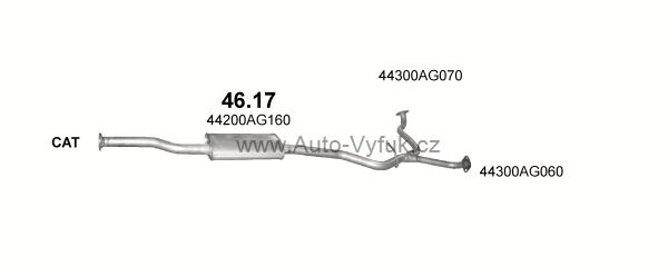 SUBARU LEGACY 2.5 9/2003-0/0 2457ccm 121kW kat.